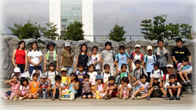 夏の外出行事にて