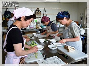 初夏のバランスメニュー料理教室の様子