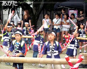 あがた保育園の夏祭り（7/22）