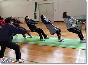 一般女子の部優勝：レク・バレーあがた