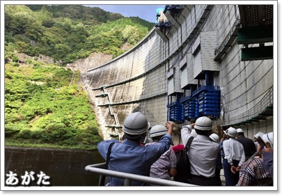 矢作ダムの大きさと迫力に圧倒される！