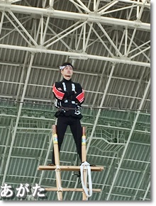 出初式の見事な演技