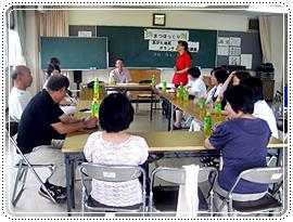 和やかな雰囲気で進められたボランティア講座