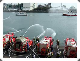 消防出初式の様子